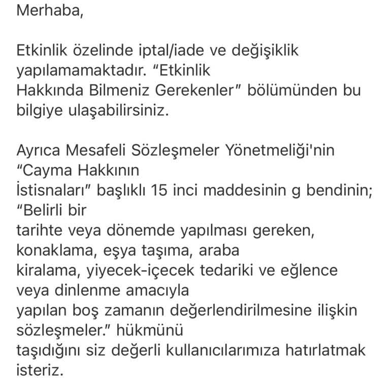 Erken Doğum Riski Nedeniyle Bilet İptali Sorunu