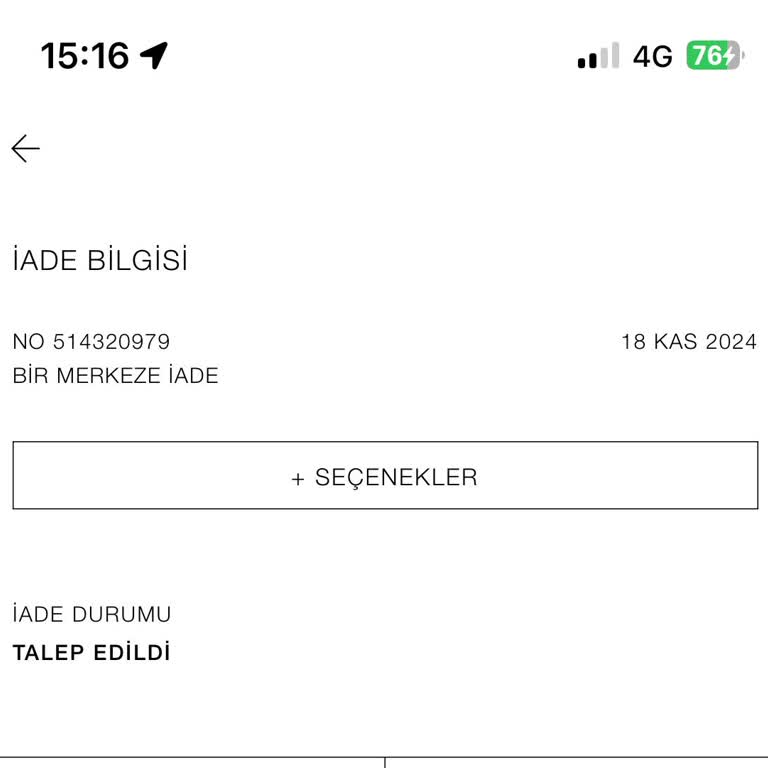Zara Alışverişinde İade Sorunu