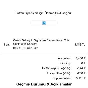 Coach Türkei kassiert Geld, liefert aber keine Ware