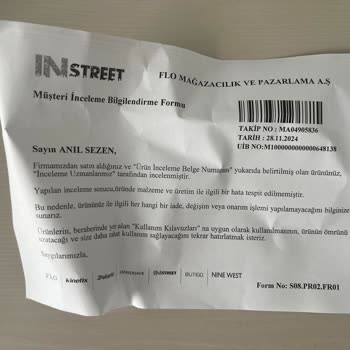 Reebok Eşofman Altı Renk Değiştirme Sorunu Ve İlgisiz Müşteri Hizmetleri