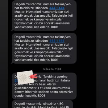 Kullanılmayan Hizmet İçin Haksız Ücret Talebi