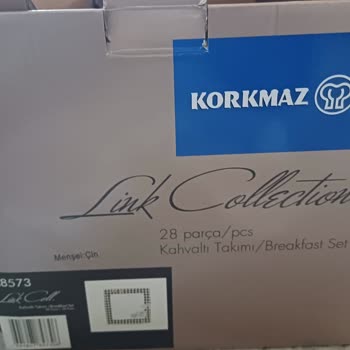 Korkmaz Mutfak Eşyaları Kırık Kahvaltı Seti Ve İlgisiz Müşteri Hizmetleri