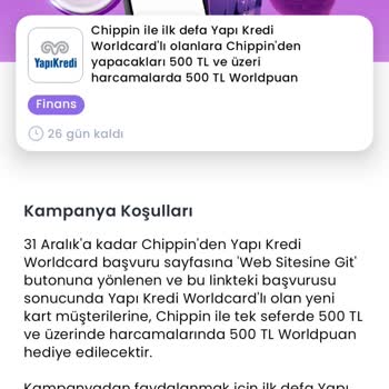 Yapı Kredi Ve Chippin Arasında Sıkışan Müşteri: Worldpuan Mağduriyeti