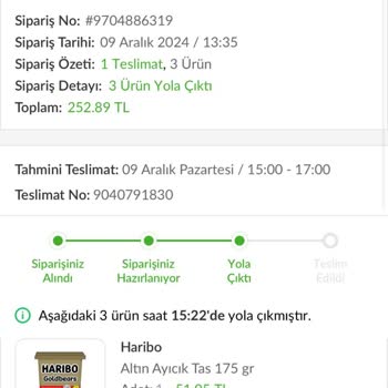Migros Sanal Market Teslimat Sorunu