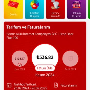 Vodafone'un Yanlış Fatura Ve Söz Verilen İndirim Sorunu