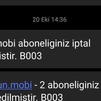 Yanlışlıkla Yansıyan Abonelik Ücreti
