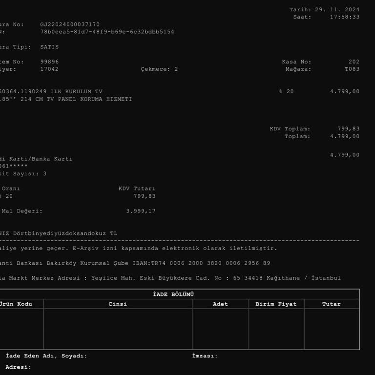 Televizyon Ekran Koruması Kurulumunda Aksaklık Ve İletişim Sorunu