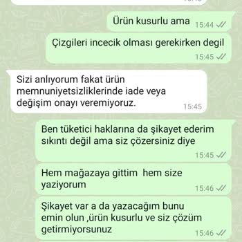 Kusurlu Ürün İçin Çözüm Sunmayan Watsons
