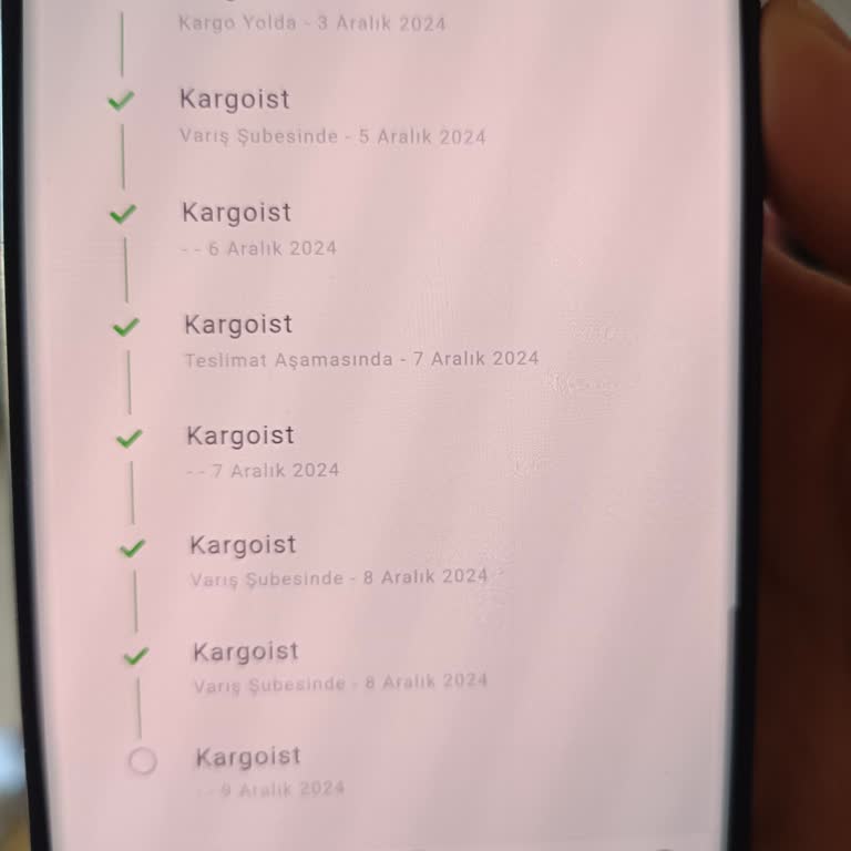 Kargo Teslimatında Sürekli Gecikme Sorunu