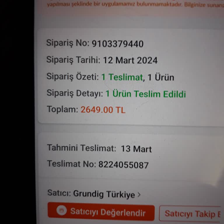 Grundig Süpürge Performans Ve Servis Sorunları