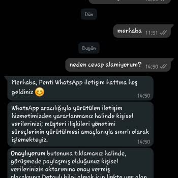 Penti Siparişim Neden Hala Kargoya Verilmedi?