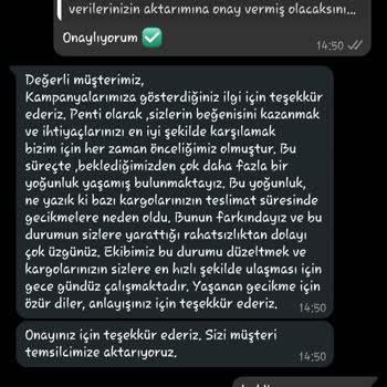 Penti Siparişim Neden Hala Kargoya Verilmedi?