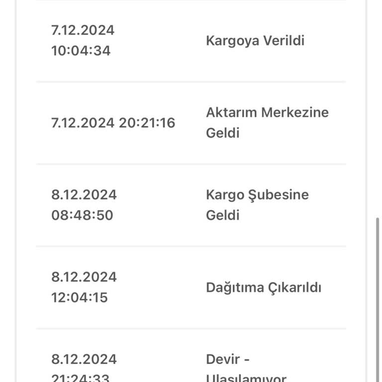 Kamu Kurumuna Ulaşamayan Kargo Sorunu