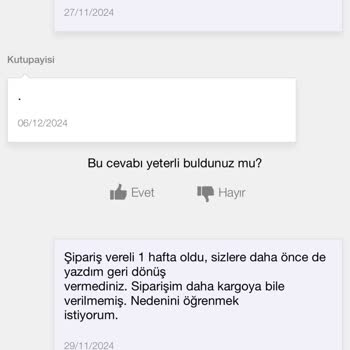 Kutupayısı Mağazasının İletişim Ve Stok Sorunları