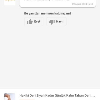 Trendyol'dan Ayakkabı Siparişi Sorunu