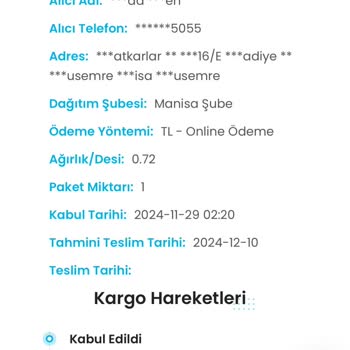 Kargo Teslimatında Gecikme Ve Çözüm Eksikliği