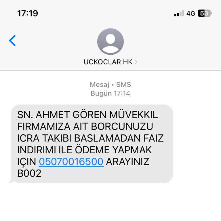 Hukuk Bürosundan İzinsiz Veri Kullanımı Ve Haksız İcra Tehdidi