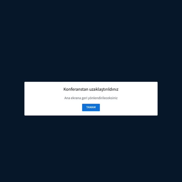 Canlı Derslere Erişim Sorunu Ve Kayıt Donmaları