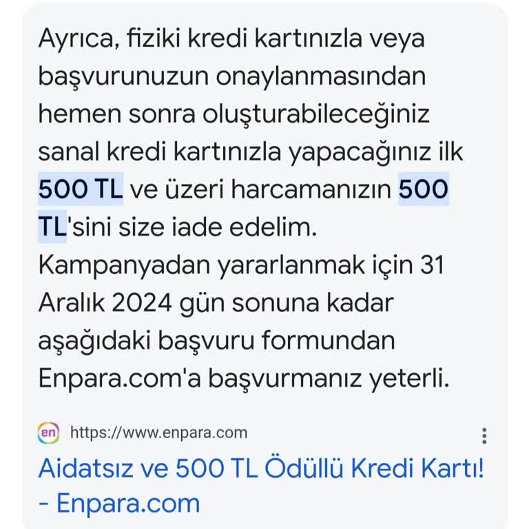 Kart İadesi Sözünde Durulmadı