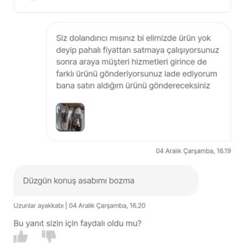 Yanlış Ürün Ve İnatçı Satıcı Sorunu