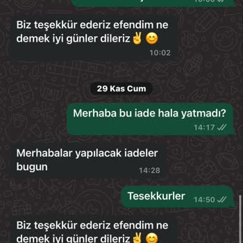 İade Sürecinde Yaşanan Gecikme Ve İletişimsizlik