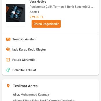 Yanlış Adrese Teslim Edilen Sipariş Ve İletişimsizlik Sorunu