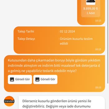 Bissell Multiclean Koltuk Yıkama Makinesi Değişim Ve İade Sorunu