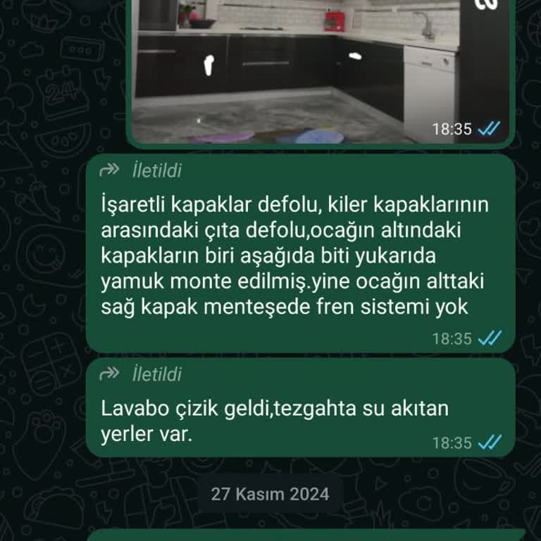 Mutfak Kurulumu Kabusu: İletişimsizlik Ve Kalitesiz İşçilik
