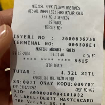 Sigorta Kapsamında Olmayan Ücret Talebi Ve İade İsteği