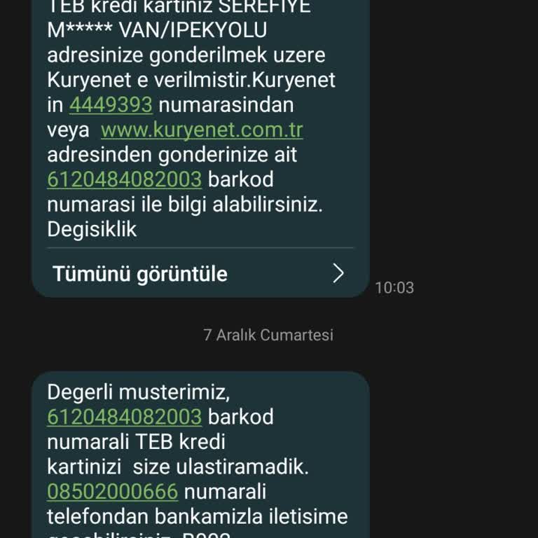 Kargo Firmasıyla Yaşanan Büyük Sorun