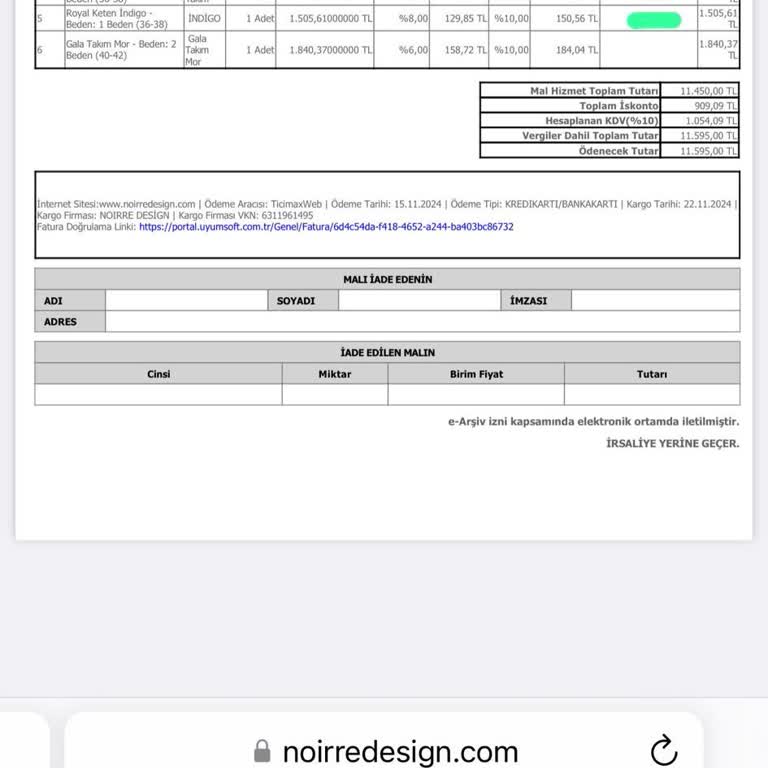 Yanlış Ürün Gönderimi Ve İletişim Eksikliği