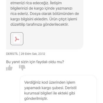 Tergan Cüzdan Çıtçıt Sorunu Ve Deristil'in Yetersiz Hizmeti