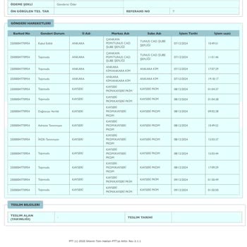 Adreste Tanınmayan Kargo Sorunu