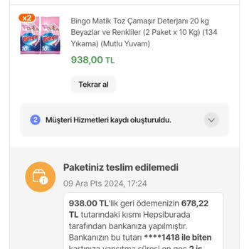Kargo Gecikmesi Ve Fiyat Artışı Mağduriyeti