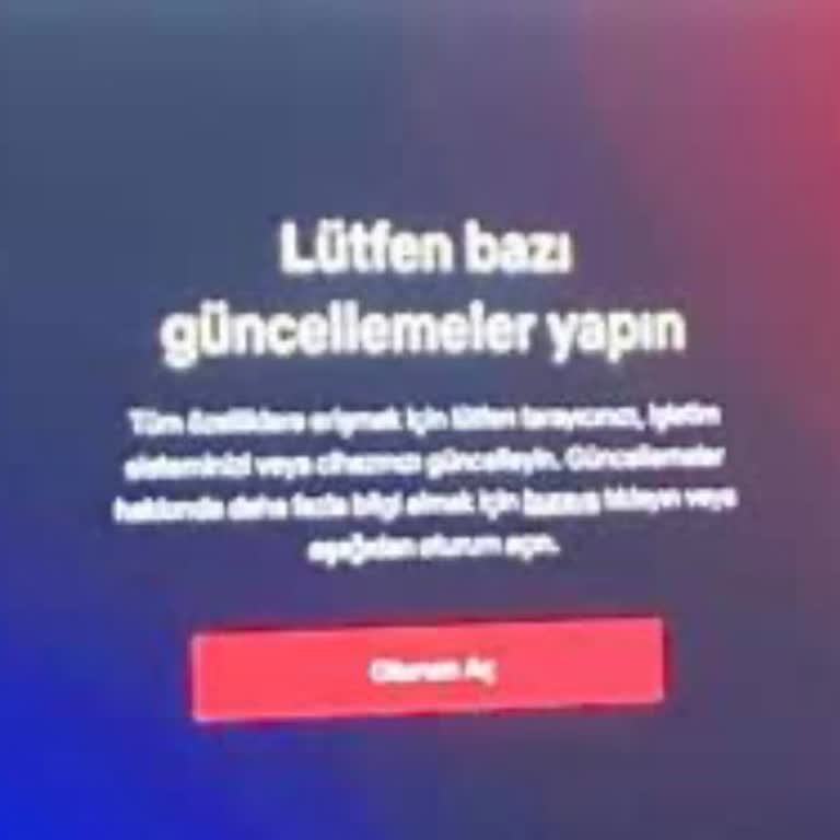 Netflix Uygulaması Açılmıyor Ve Güncelleme Sorunu