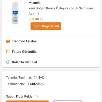 Mustela Şampuan Konak Sorununu Çözmüyor