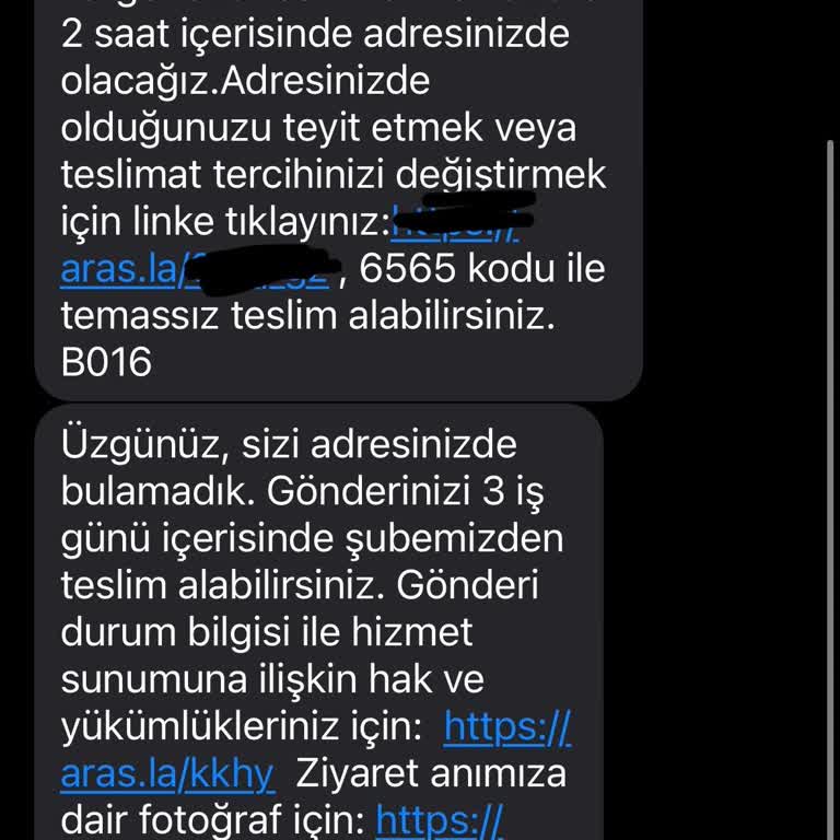 Evde Olduğum Halde Kargom Şubeye Gönderiliyor