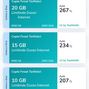 Taahhüt Süresi Dolmadan Yüksek Fiyatlı Tarifeye Zorlanma