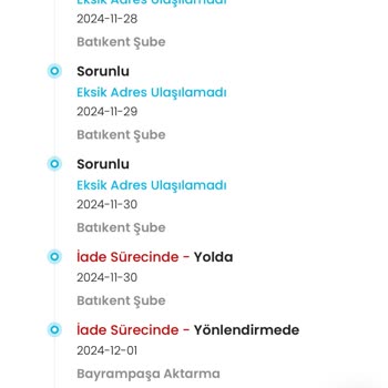 Zara Online Siparişim Teslim Edilmedi Ve İade Sorunu