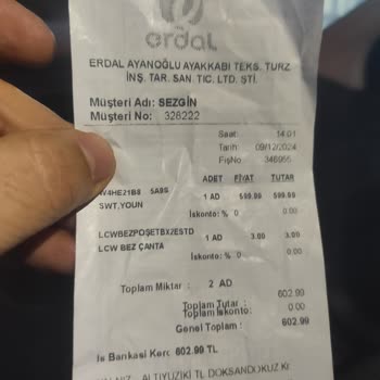 İade Talebine Red: Fiş Sorunu