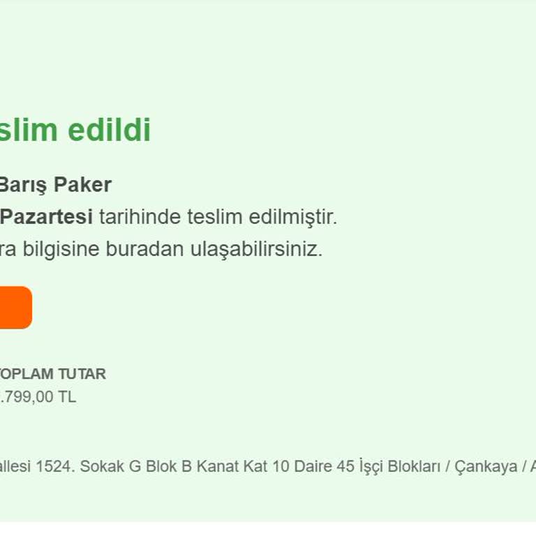 Değerli Siparişin Apartman Girişine Bırakılması Mağduriyet Yaratıyor