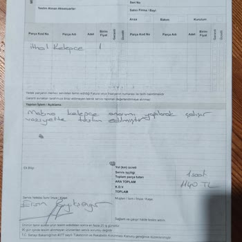 Karcher Servisinde İlgisizlik Ve Yüksek Ücret Şikayeti