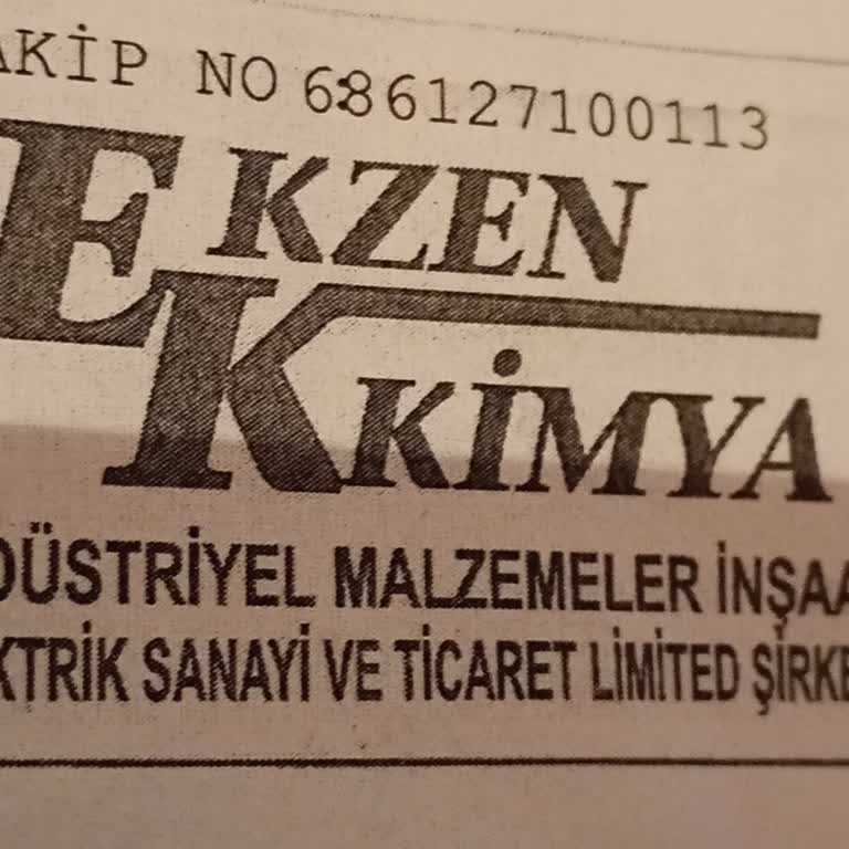 Ekzen Kimya Endüstriyel Malzemeler Yanlış Beden Ve Eksik Ürün Sorunu
