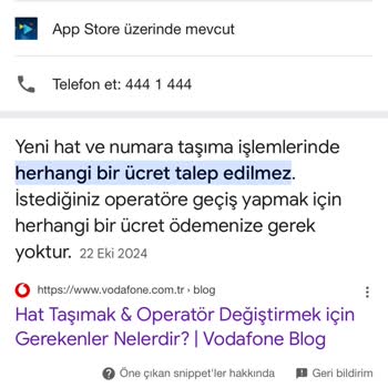 Vodafone Haksız Sim Kart Ücreti Ve Yanıltıcı Bilgilendirme