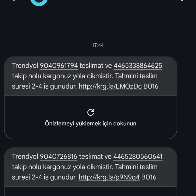 Bilinmeyen Kargo İşlemi Hakkında Bilgi Talebi