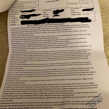 Doğtaş Homecity Outlet Mağazasıyla Yaşanan Sipariş İptali Problemi