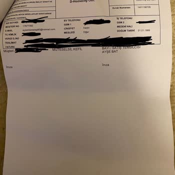 Doğtaş Homecity Outlet Mağazasıyla Yaşanan Sipariş İptali Problemi