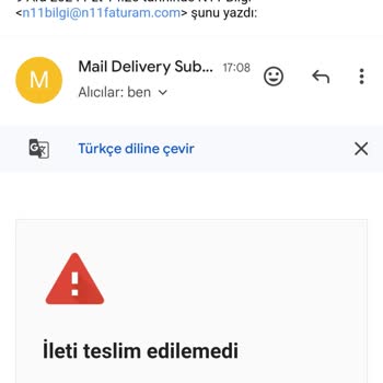 Yanlış Mail Ve Hatalı Borç Bildirimi