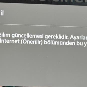 Kendi Kendine Açılan TV Ve Bitmeyen Güncellemeler