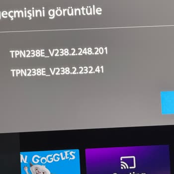 Kendi Kendine Açılan TV Ve Bitmeyen Güncellemeler